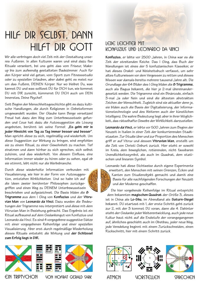 Hilf Dir selbst, dann hilft Dir Gott!